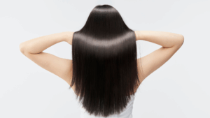 女性の髪の画像